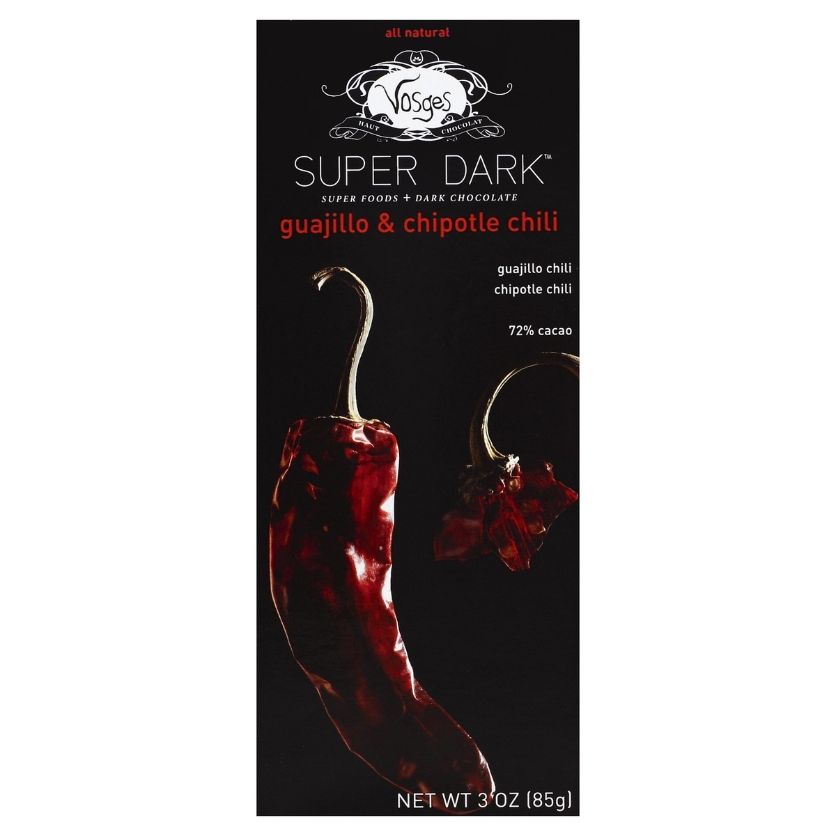 slide 5 of 6, Vosges Super Foods + Dark Chocolate 3 oz, 3 oz