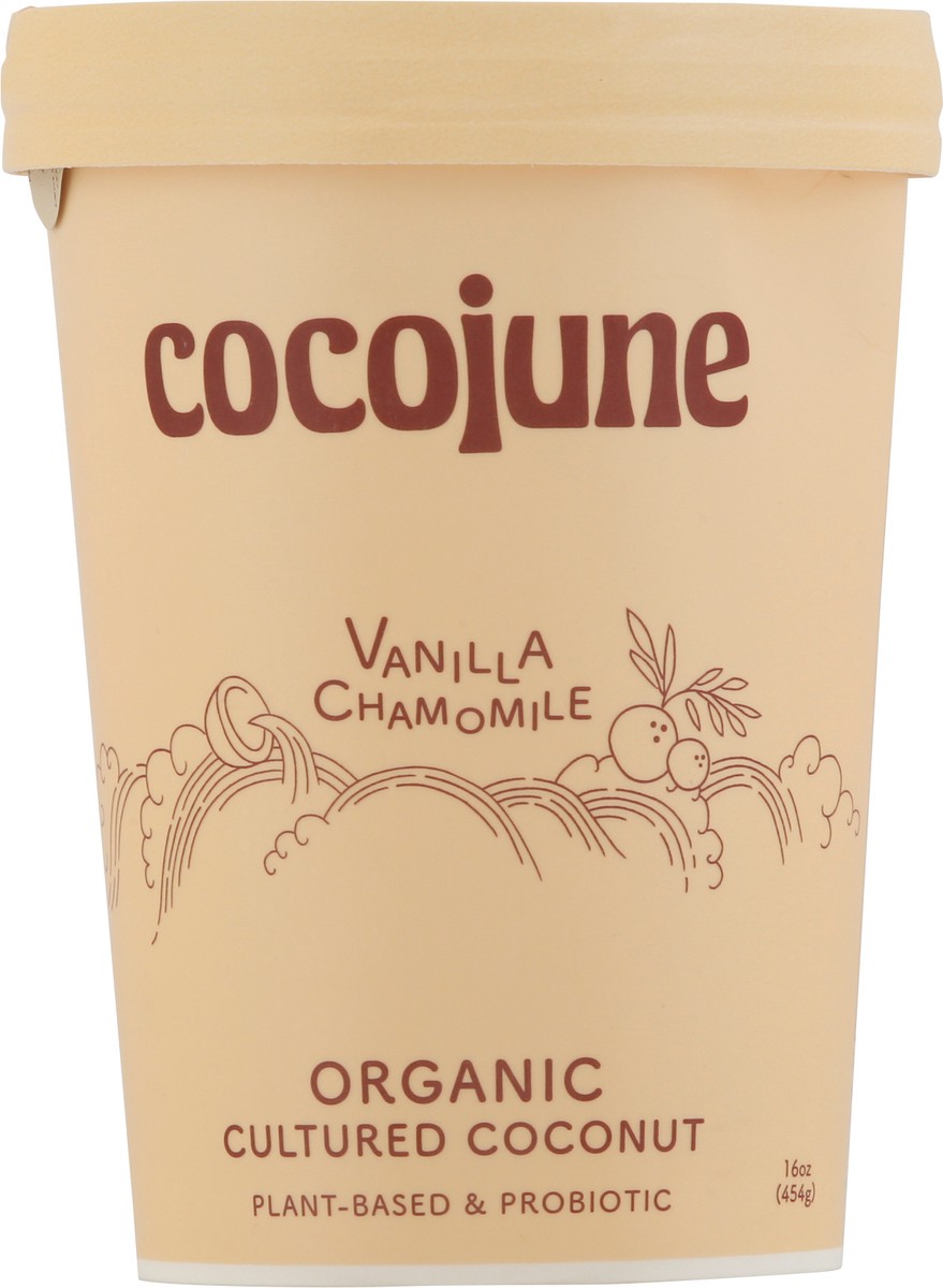 slide 6 of 11, Cocojune Organic Vanilla Chamomile Cultured Coconut 16 oz, 16 oz