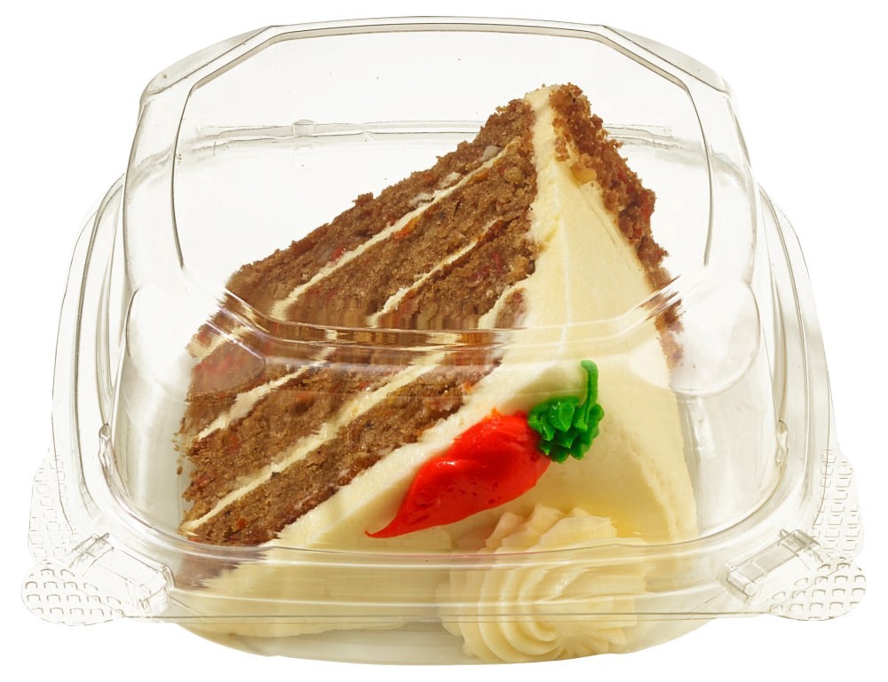 slide 2 of 2, Private Selection 4 Layer Cream Cheese Iced Carrot Cake Slice, 1 ct