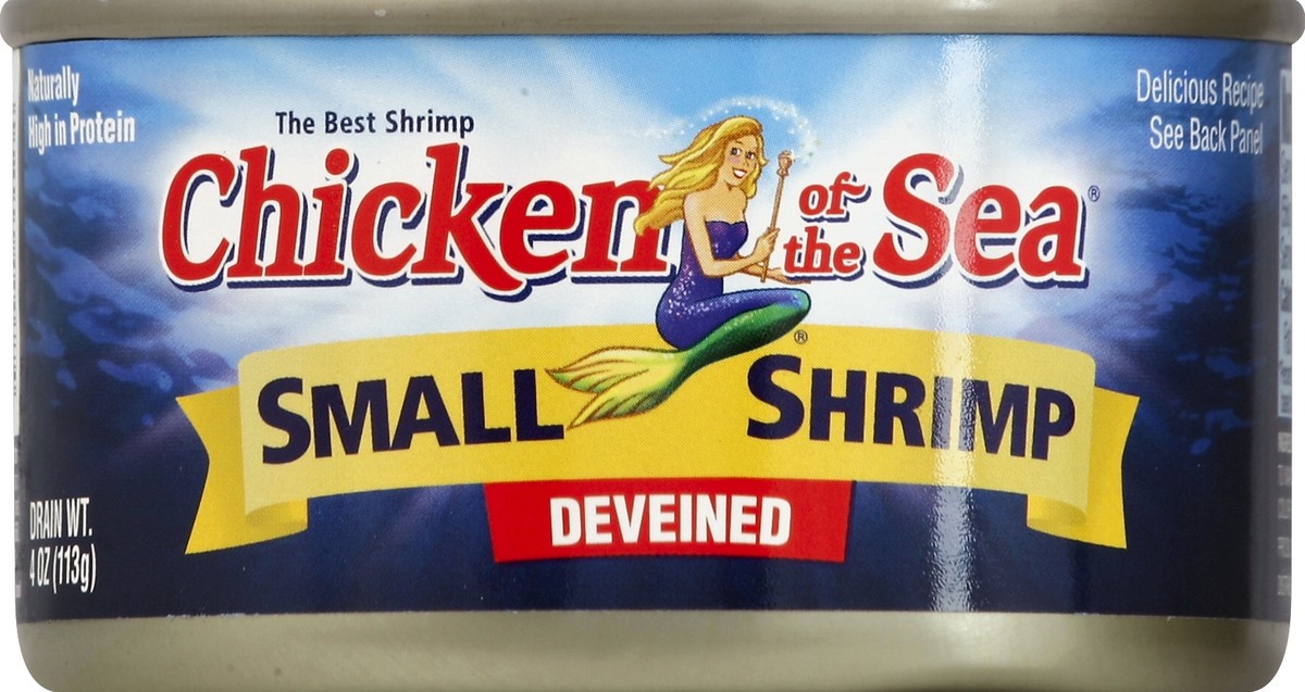 slide 2 of 2, Chicken of the Sea Small Shrimp Deveined, 4 oz