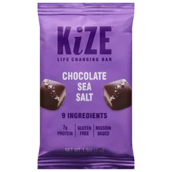 Kize Chocolate Sea Salt Bar