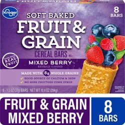 Kroger Fruit & Grain Mixed Berry Breakfast Bars