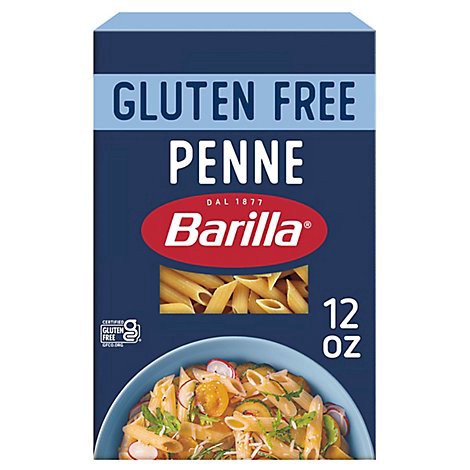 slide 1 of 1, Barilla Gluten Free Penne Pasta - 12 Oz, 12 oz