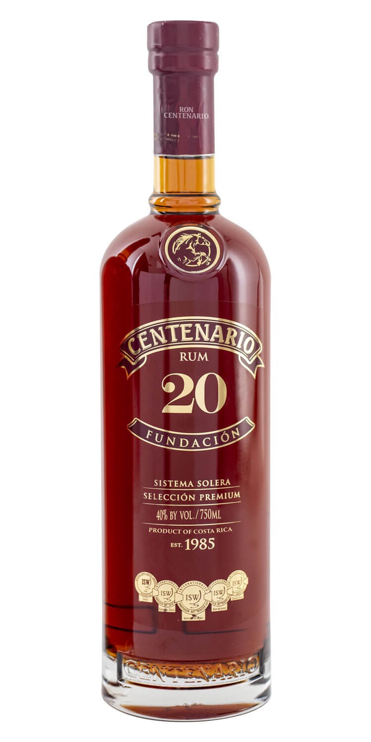 slide 1 of 6, Ron Centenario Fundacion Xx Anos Rum 20, 750 ml