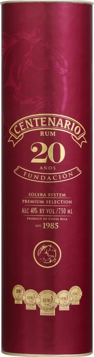 slide 3 of 6, Ron Centenario Fundacion Xx Anos Rum 20, 750 ml