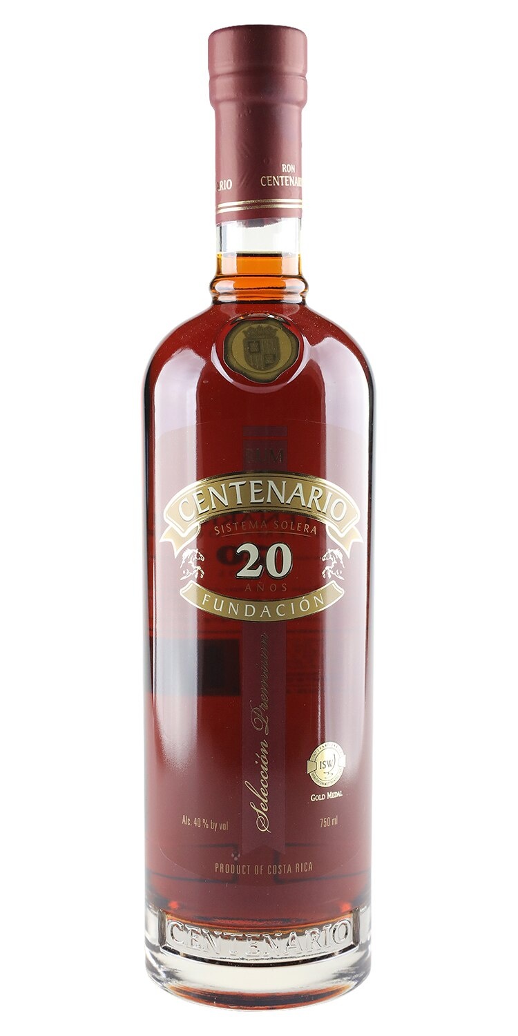 slide 1 of 1, Ron Centenario Fundacion Xx Anos Rum 20, 750 ml