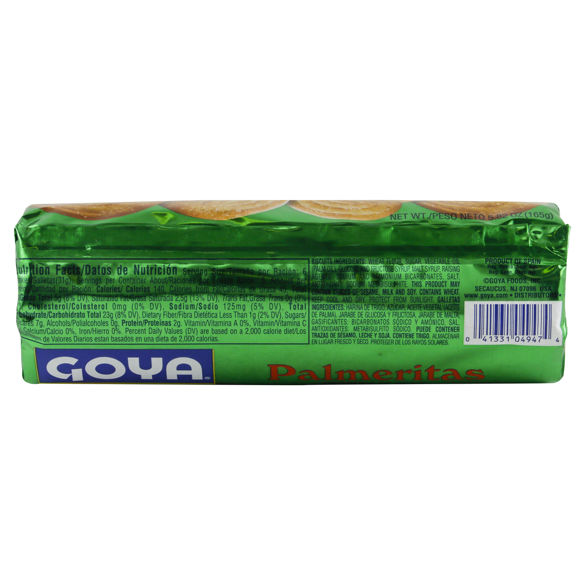 slide 2 of 4, Goya Palmeritas Cookies, 5.82 oz