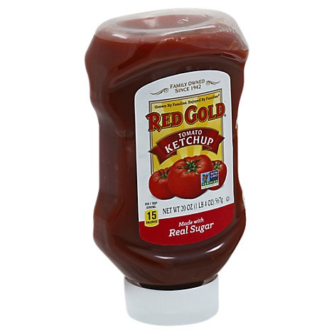 slide 1 of 1, Red Gold Ketchup, 20 oz