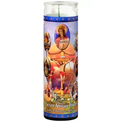 St. Jude Seven African Powers Prayer Candle