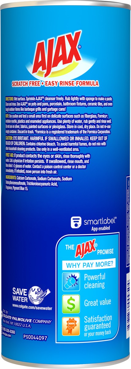 slide 7 of 8, Ajax With Bleach, 21 oz