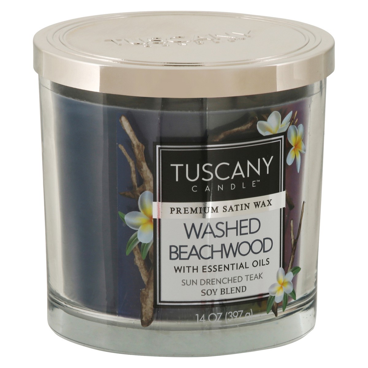 slide 2 of 9, Tuscany Candle Tuscany Washed Beachwood Candle, 1 ct