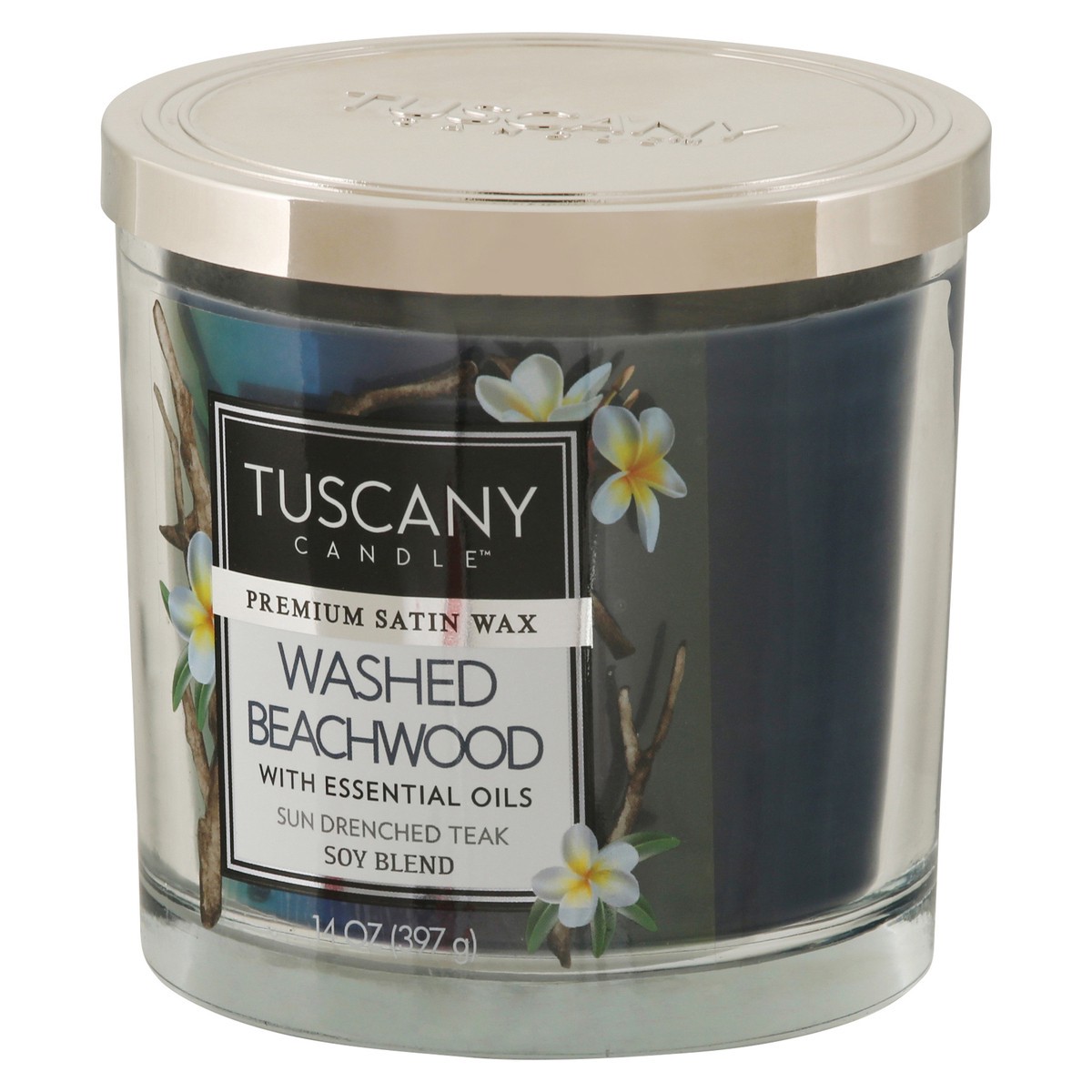 slide 6 of 9, Tuscany Candle Tuscany Washed Beachwood Candle, 1 ct