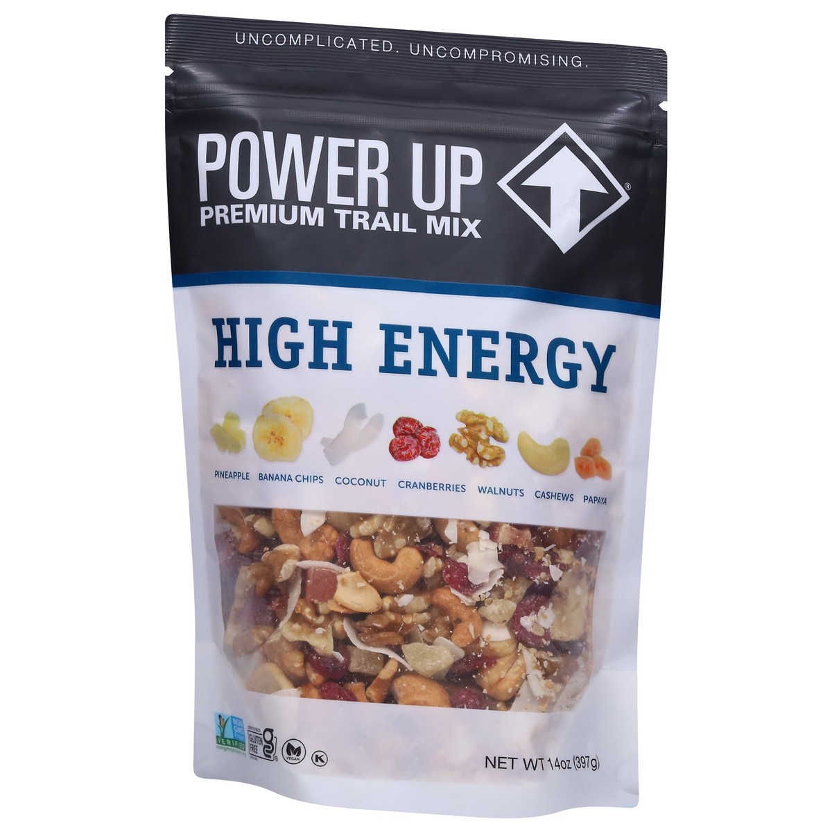 slide 7 of 13, Power Up High Energy Premium Trail Mix 14 oz, 14 oz