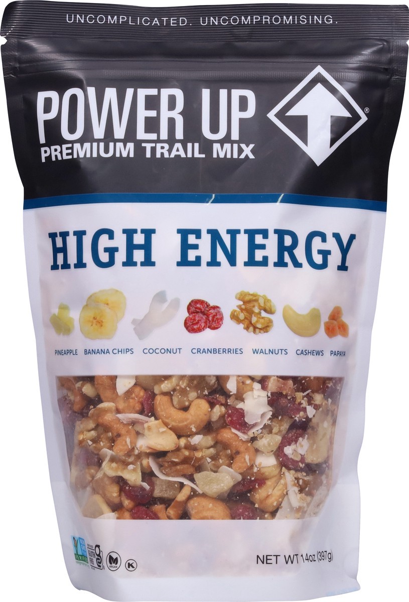 slide 10 of 13, Power Up High Energy Premium Trail Mix 14 oz, 14 oz