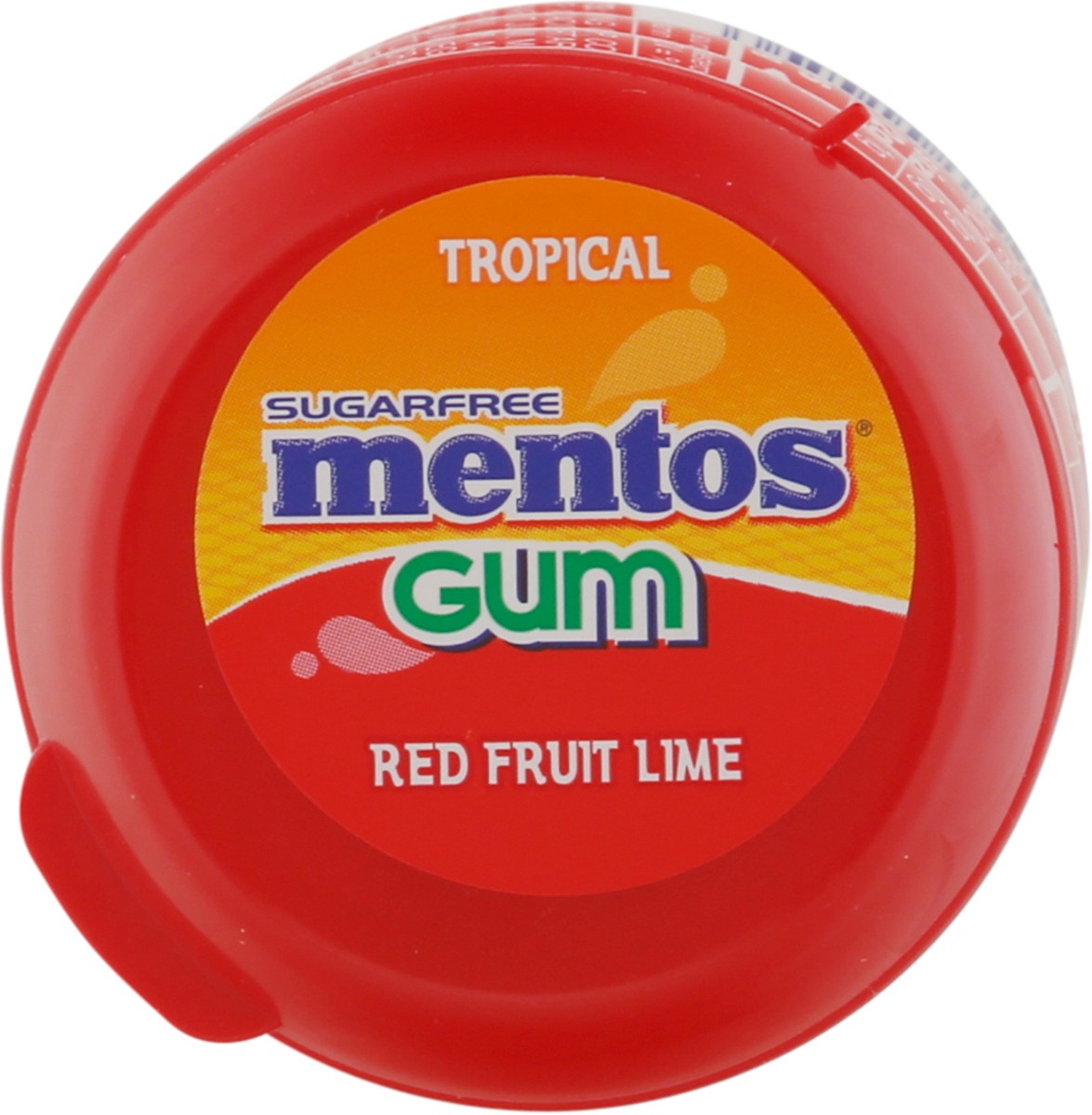 slide 9 of 9, Mentos Curvy Bottle Red Lime Fruit Gum - 3.53oz, 3.53 oz