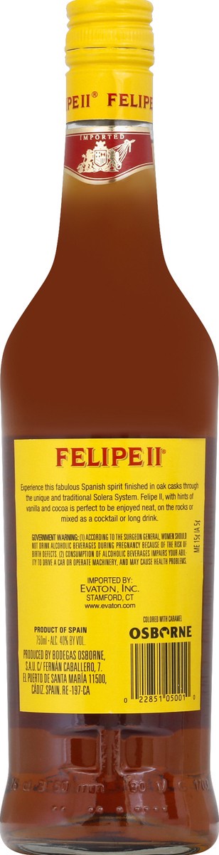 slide 2 of 6, FELIPE II Solera 750 ml, 750 ml