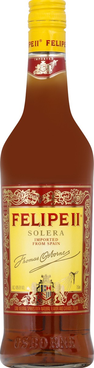 slide 1 of 6, FELIPE II Solera 750 ml, 750 ml