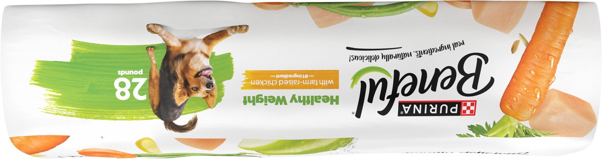 slide 10 of 14, Beneful Purina Beneful Healthy Weight With Farm-Raised Chicken Natural Dog Food Dry Formula With Added Vitamins, Minerals and Nutrients, 28 lb