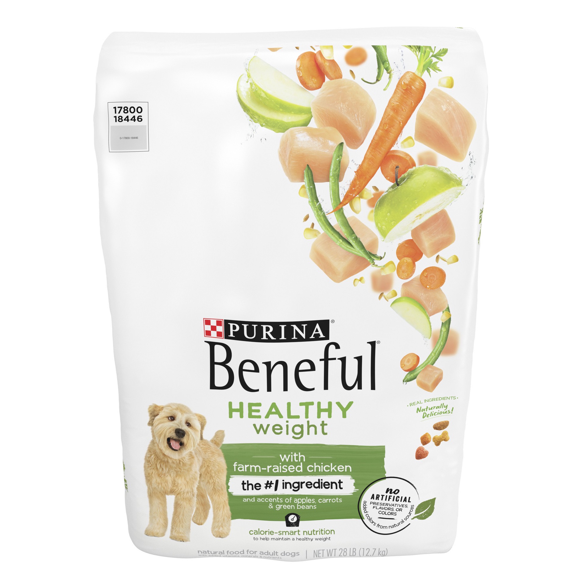 slide 1 of 14, Beneful Purina Beneful Healthy Weight With Farm-Raised Chicken Natural Dog Food Dry Formula With Added Vitamins, Minerals and Nutrients, 28 lb