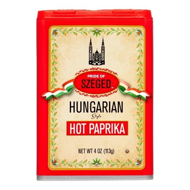 slide 1 of 1, Pride of Szeged Hungarian Hot Paprika, 4 oz