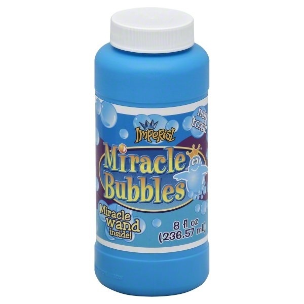 slide 1 of 1, Imperial Miracle Bubbles, 8 fl oz