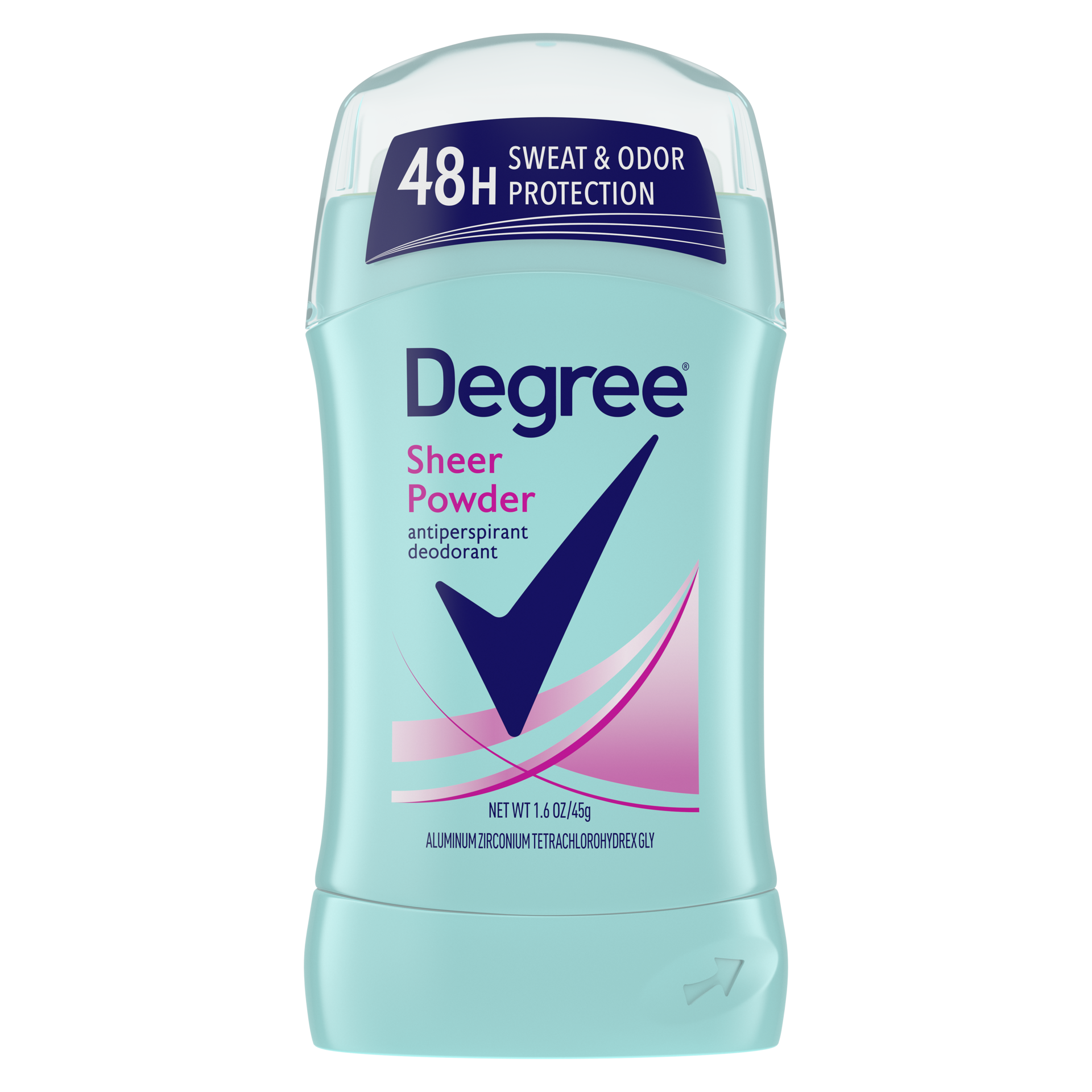 slide 4 of 4, Degree Antiperspirant Deodorant Sheer Powder, 1.6 oz, 1.6 oz