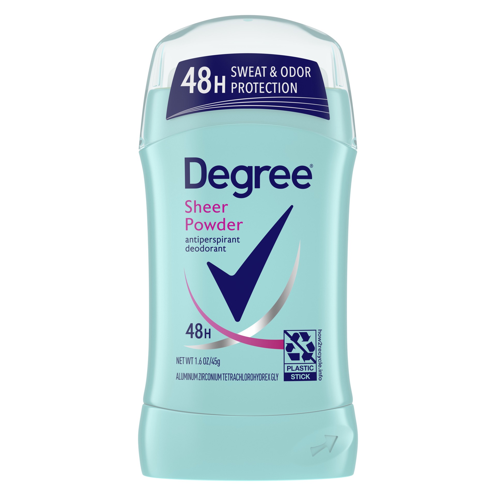 slide 1 of 4, Degree Antiperspirant Deodorant Sheer Powder, 1.6 oz, 1.6 oz