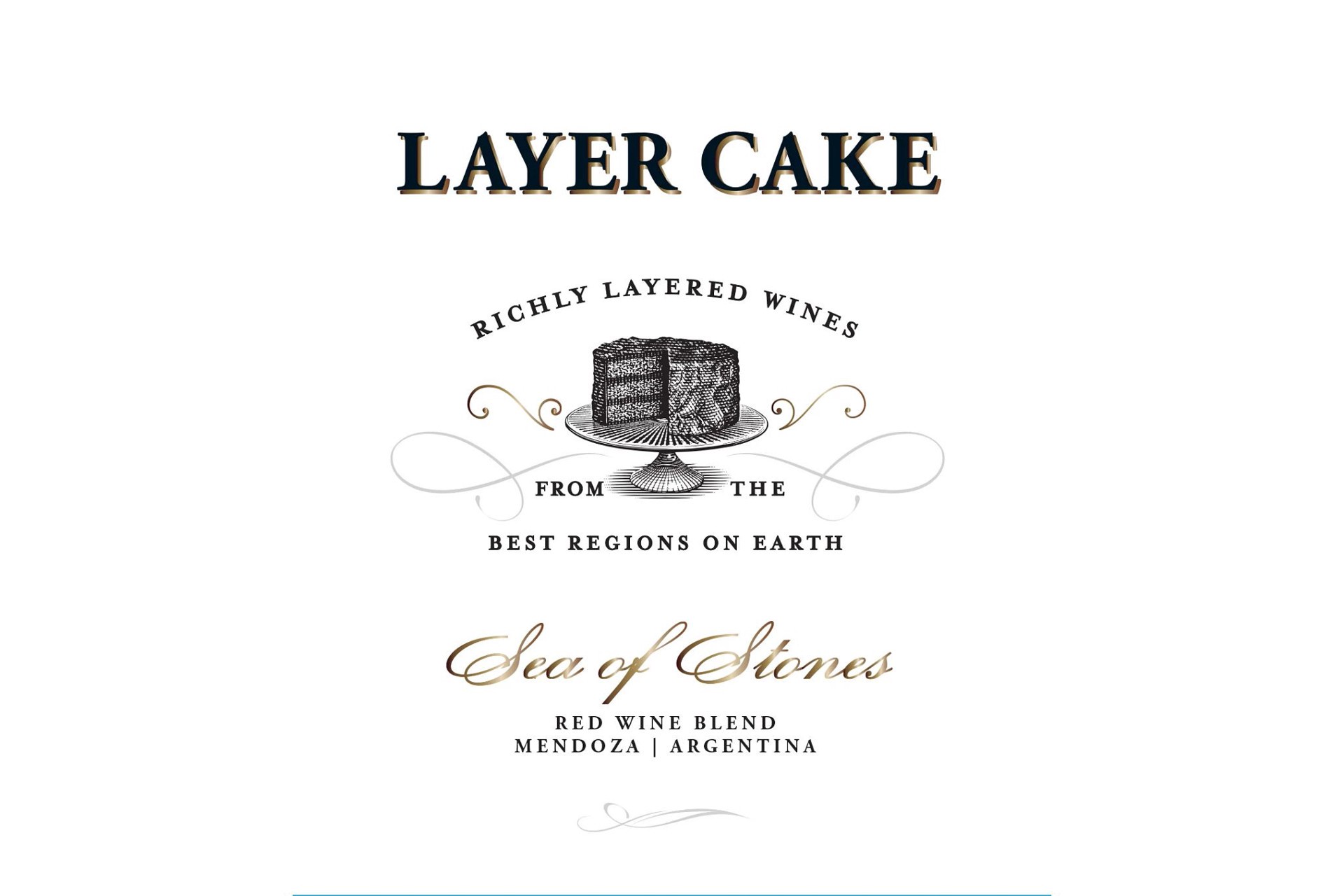 slide 4 of 5, Layer Cake Sea Stones Red Blend, 750ml, 750 ml