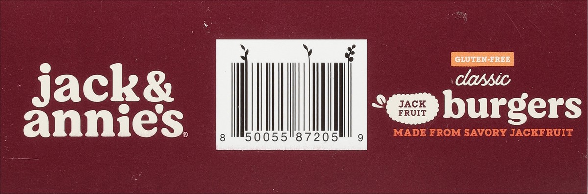 slide 8 of 15, Jack & Annie's Classic Jackfruit Burgers 4 ea, 4 ct