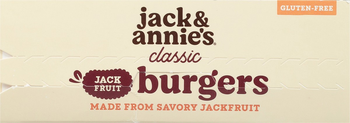 slide 7 of 15, Jack & Annie's Classic Jackfruit Burgers 4 ea, 4 ct