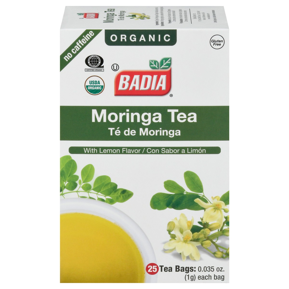 slide 1 of 9, Badia Te De Moringa (Moringa Tea Bags), 0.035 oz