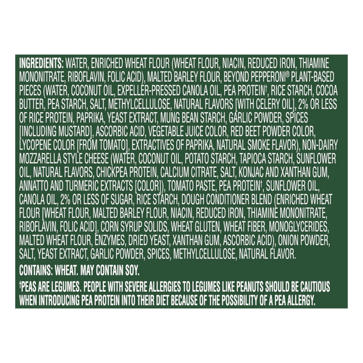 slide 7 of 8, Beyond Meat Vegan Pepperoni Pizza, 9 oz