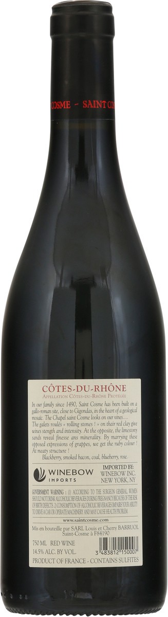 slide 3 of 11, Saint Cosme Cotes-Du-Rhone 750 ml, 750 ml