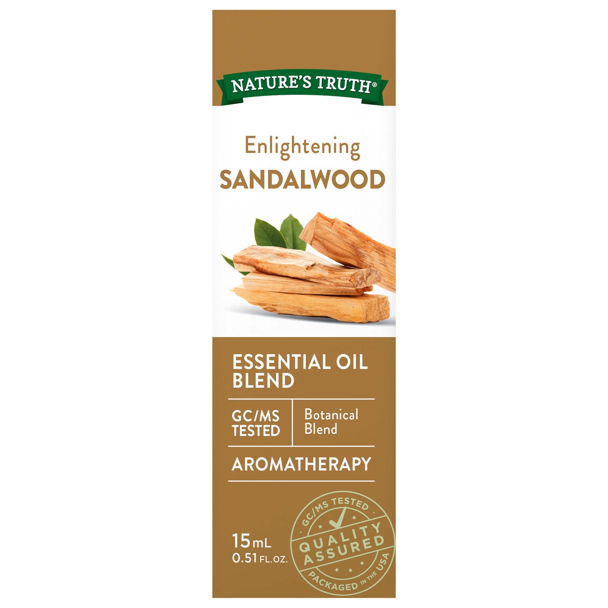 slide 1 of 7, Nature's Truth Sandalwood Blend Essential Oil 15 mL, 0.51 fl oz