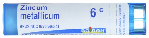 slide 1 of 1, Boiron Zincum Metallicum-6C, 80 ct