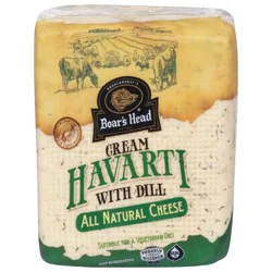 Boar's Head All Natural Cream Havarti with Dill Cheese 1 ea