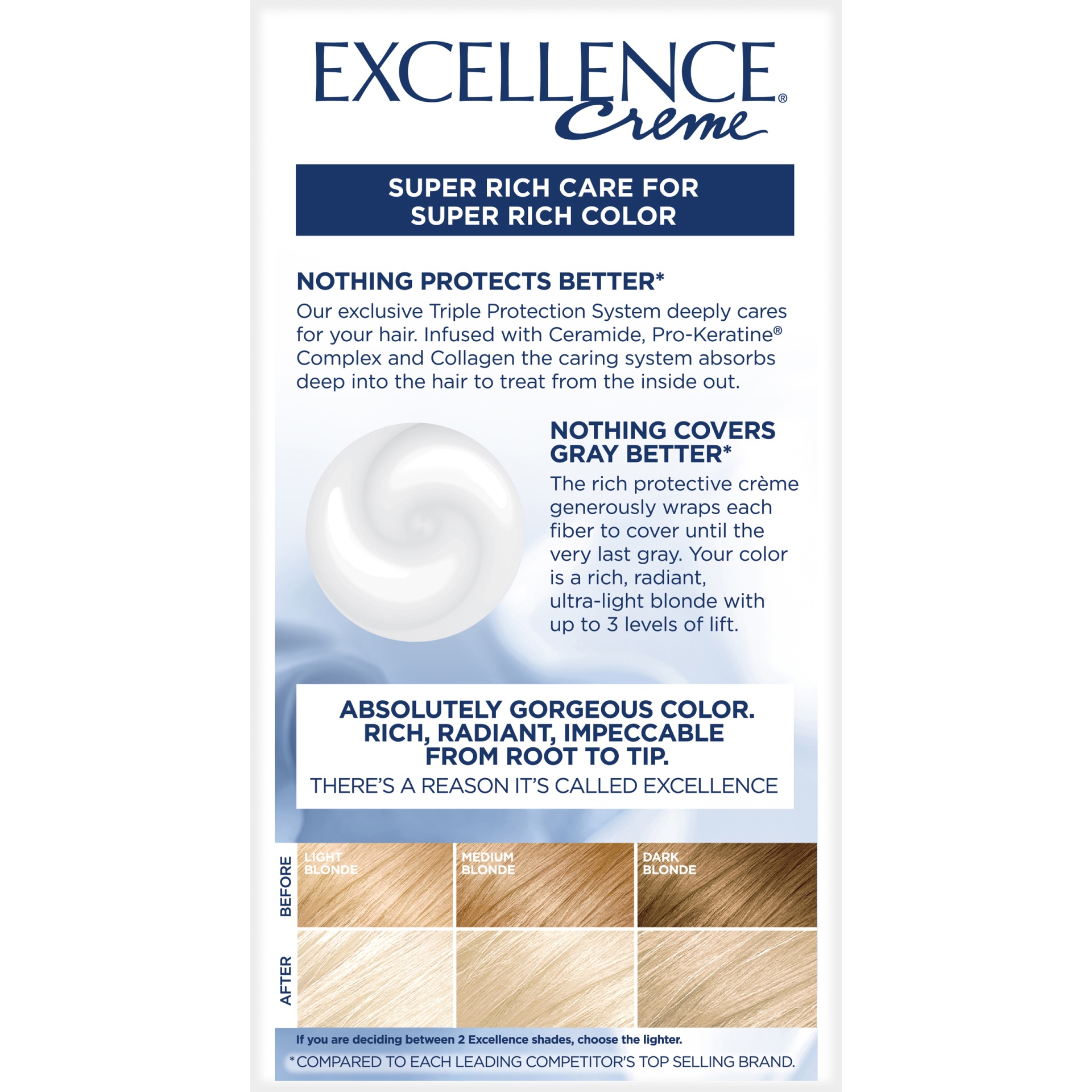 slide 2 of 7, L'Oréal Excellence Extra Light Ash Blonde 1, 1 ct