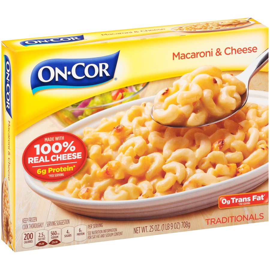 slide 2 of 8, On-Cor Macaroni & Cheese, 25 oz