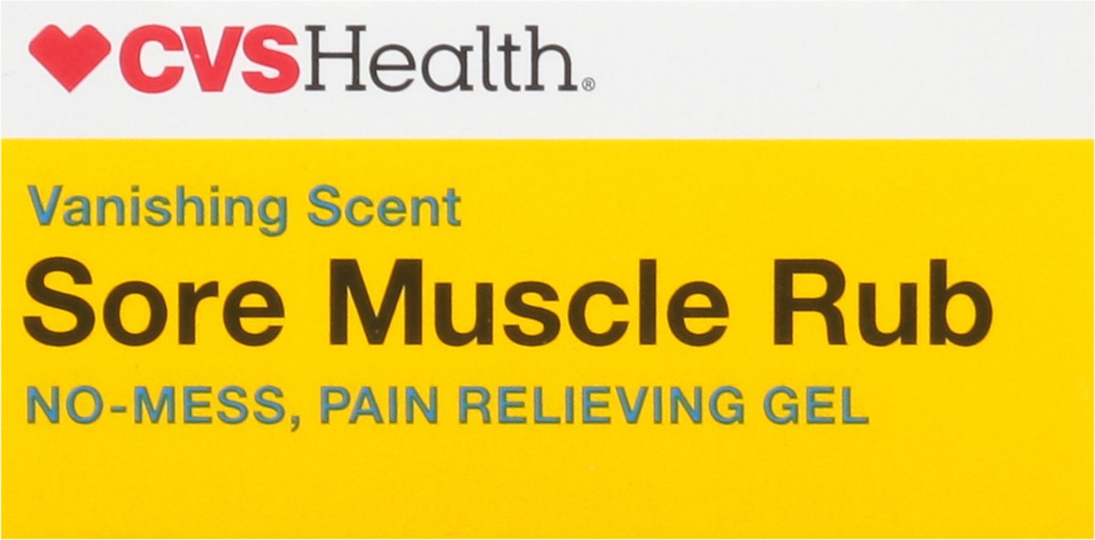 slide 10 of 13, CVS Health Sore Muscle Rub, 2.5 Oz, 1 ct