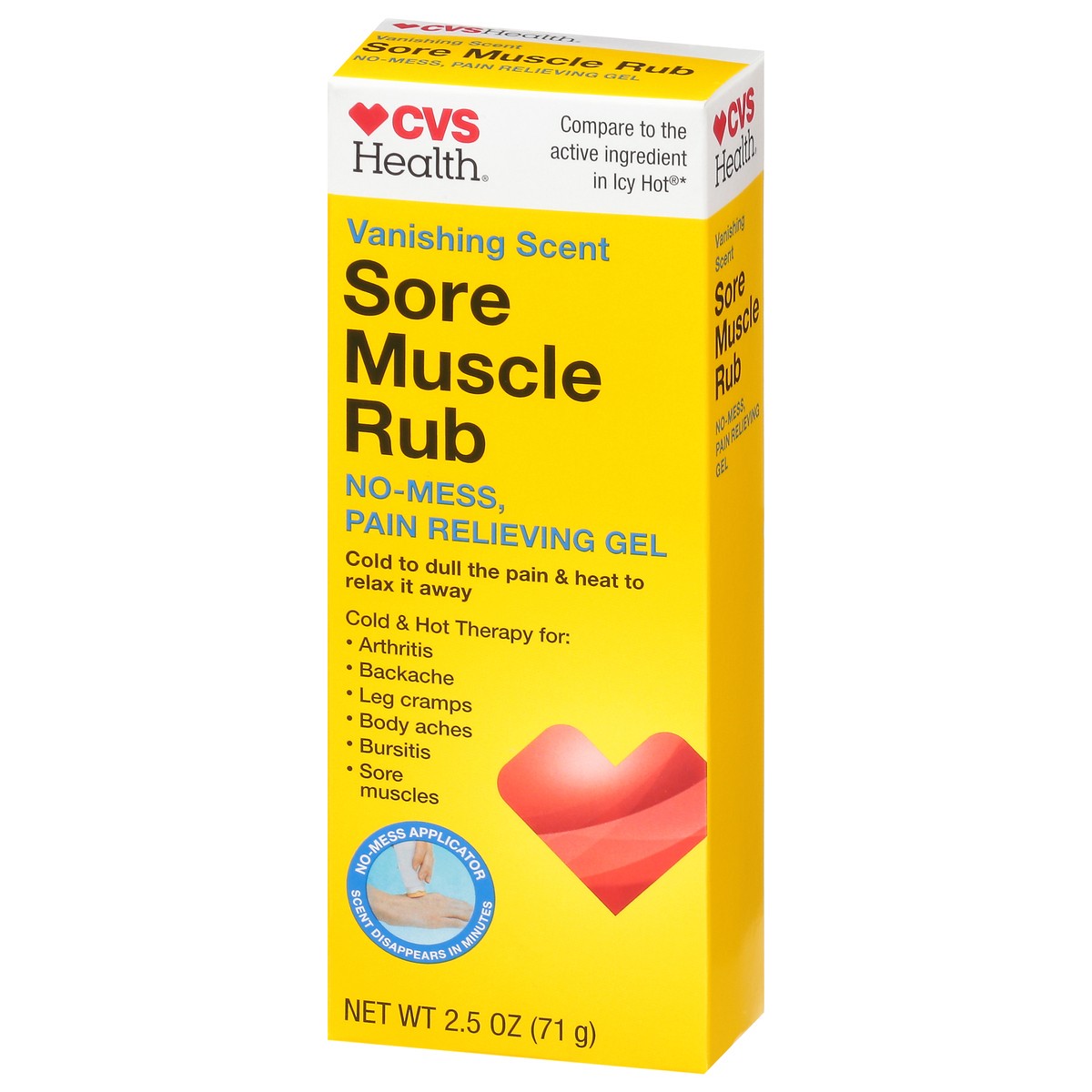 slide 4 of 13, CVS Health Sore Muscle Rub, 2.5 Oz, 1 ct