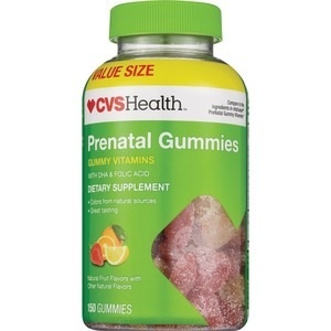 slide 1 of 1, CVS Health Prenatal Fruit Flavored Gummies, 150 ct