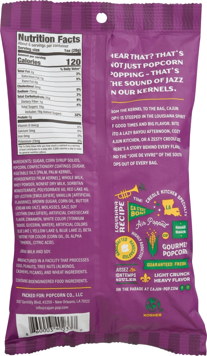 slide 6 of 12, Cajun Pop King Cake, 9 oz