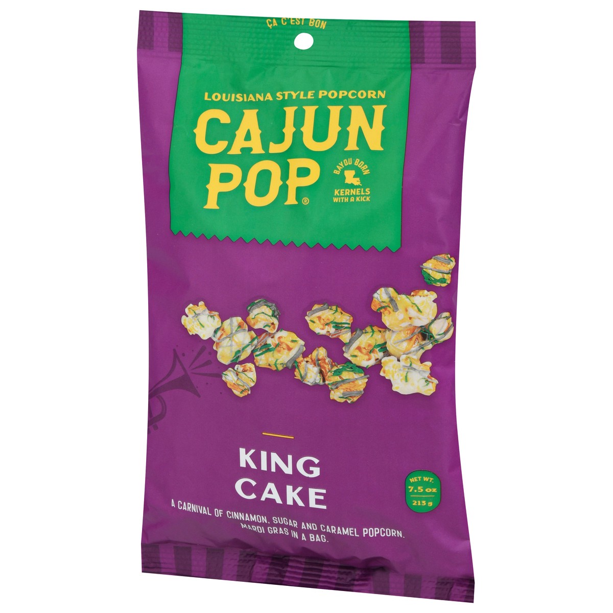 slide 4 of 12, Cajun Pop King Cake, 9 oz