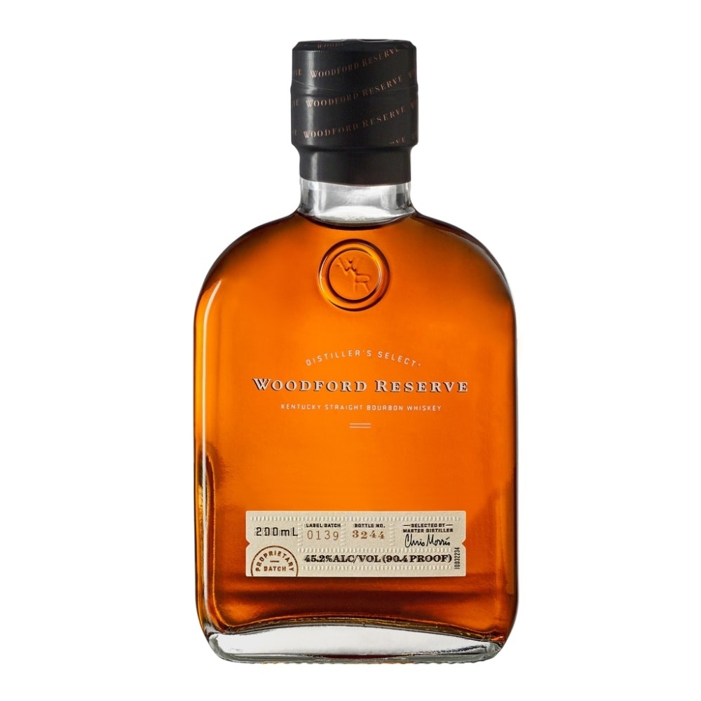 slide 1 of 1, Woodford Reserve Bourbon 200 ml, 200 ml