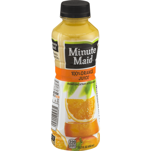 slide 2 of 9, 100% Orange Juice, 15.2 fl oz