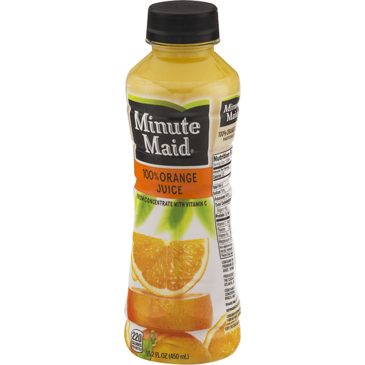 slide 3 of 9, 100% Orange Juice, 15.2 fl oz