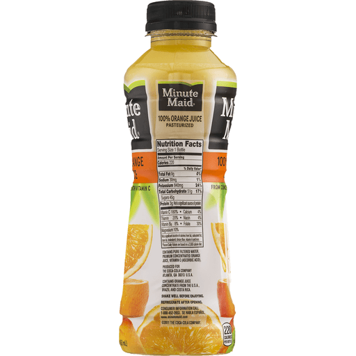slide 6 of 9, 100% Orange Juice, 15.2 fl oz