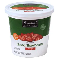 Essential Everyday Strawberry Sliced in Sugar