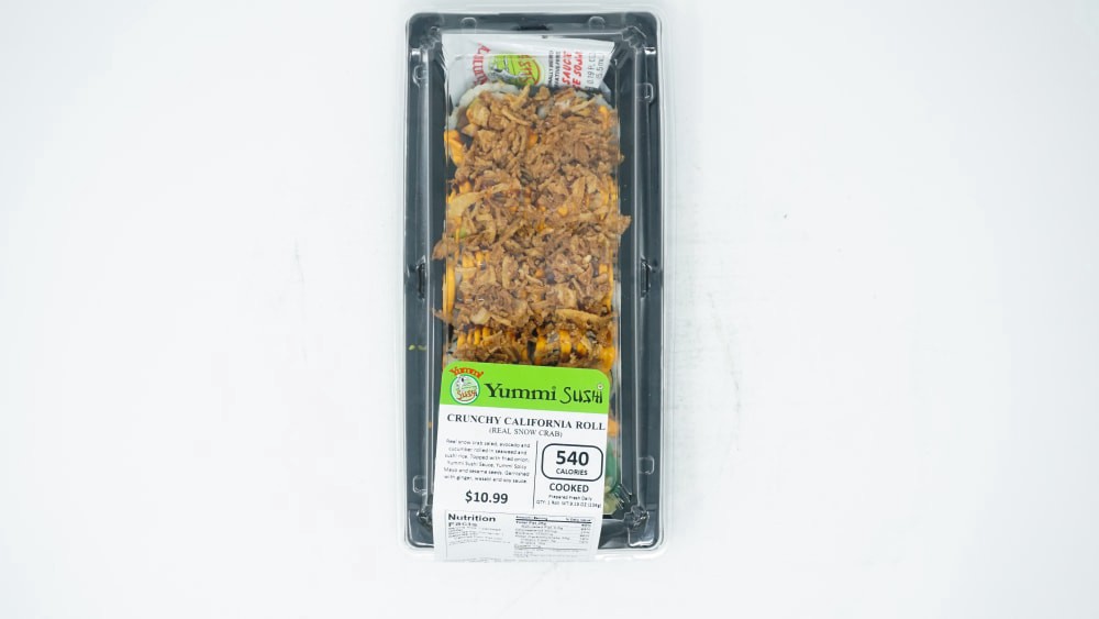 slide 2 of 3, Yummi Sushi Crunchy California Real Snow Crab Roll - 9.6 OZ, 9.6 oz