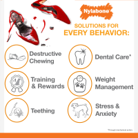 slide 4 of 7, Nylabone Power Chew Basted Blast Dual Flavored Dog Chew Toys Small/Regular - Up to 25 Ibs.(2 Count), SM